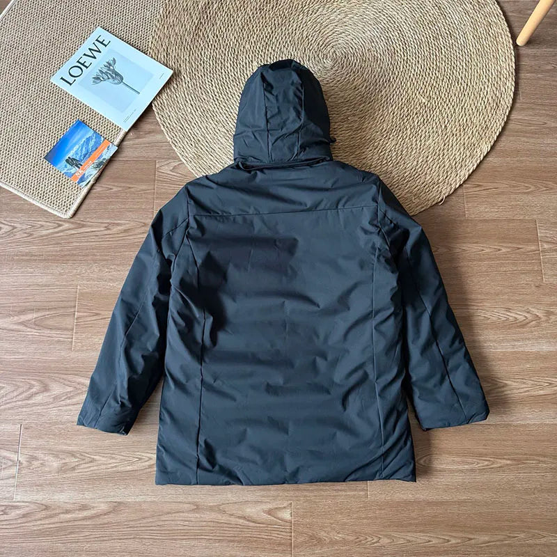 For Men in Autumn and Winter Hiking Camping Fishing Outdoor Activities Traveling Self-driving Mid-length Cotton-padded Clothes