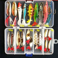 Fishing Lures Set Hard Artificial Wobblers Metal Jig Spoons Soft Lure Fishing Silicone Bait Fishing Tackle Accessories Pesca
