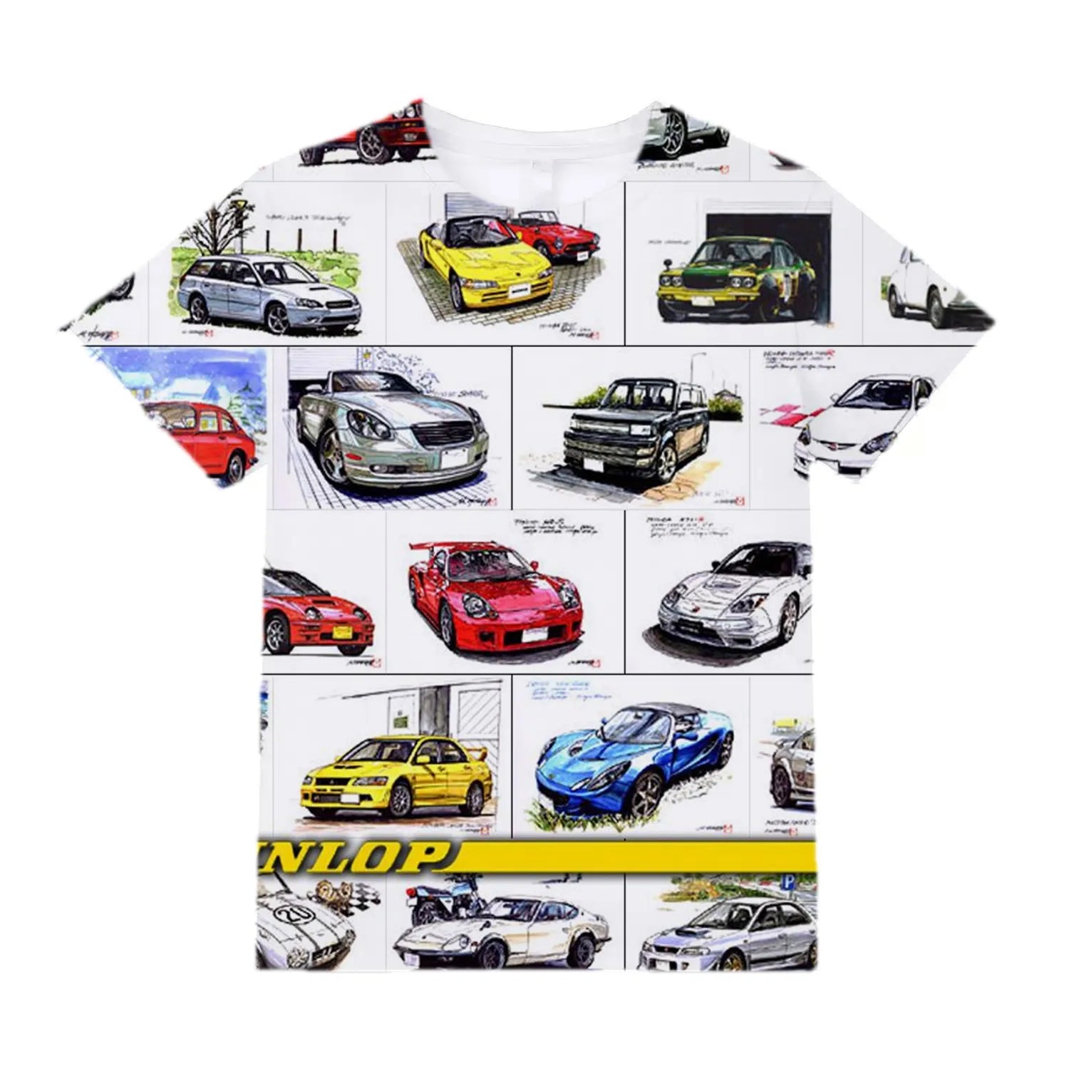 Kids Clothes for Girls from 2 to 7 Years Cute Things Cartoon Car Fashion T-Shirt Boys 9 to 14 Years White Tshirt Summer Tees Top
