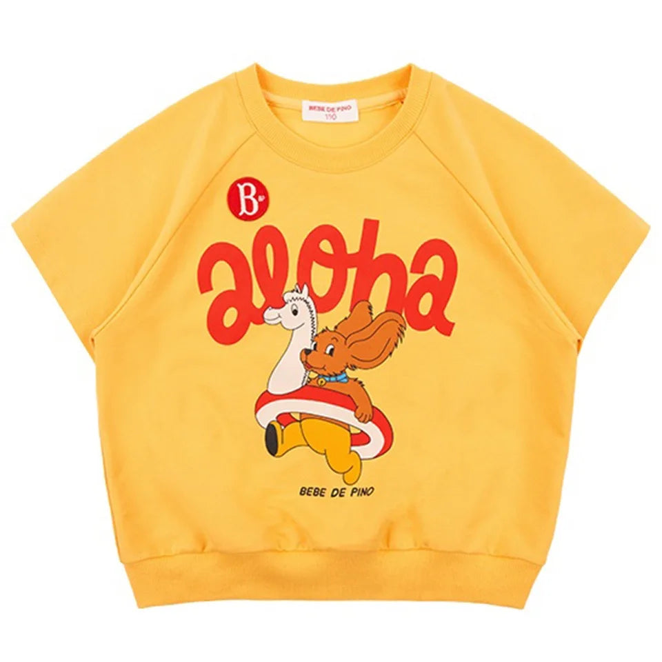 2026 Brand Kids Sun-Protective Clothing Set Summer Boys T-Shirts Shorts Pants Girls Dress Toddler Baby Outfit Children Clothes