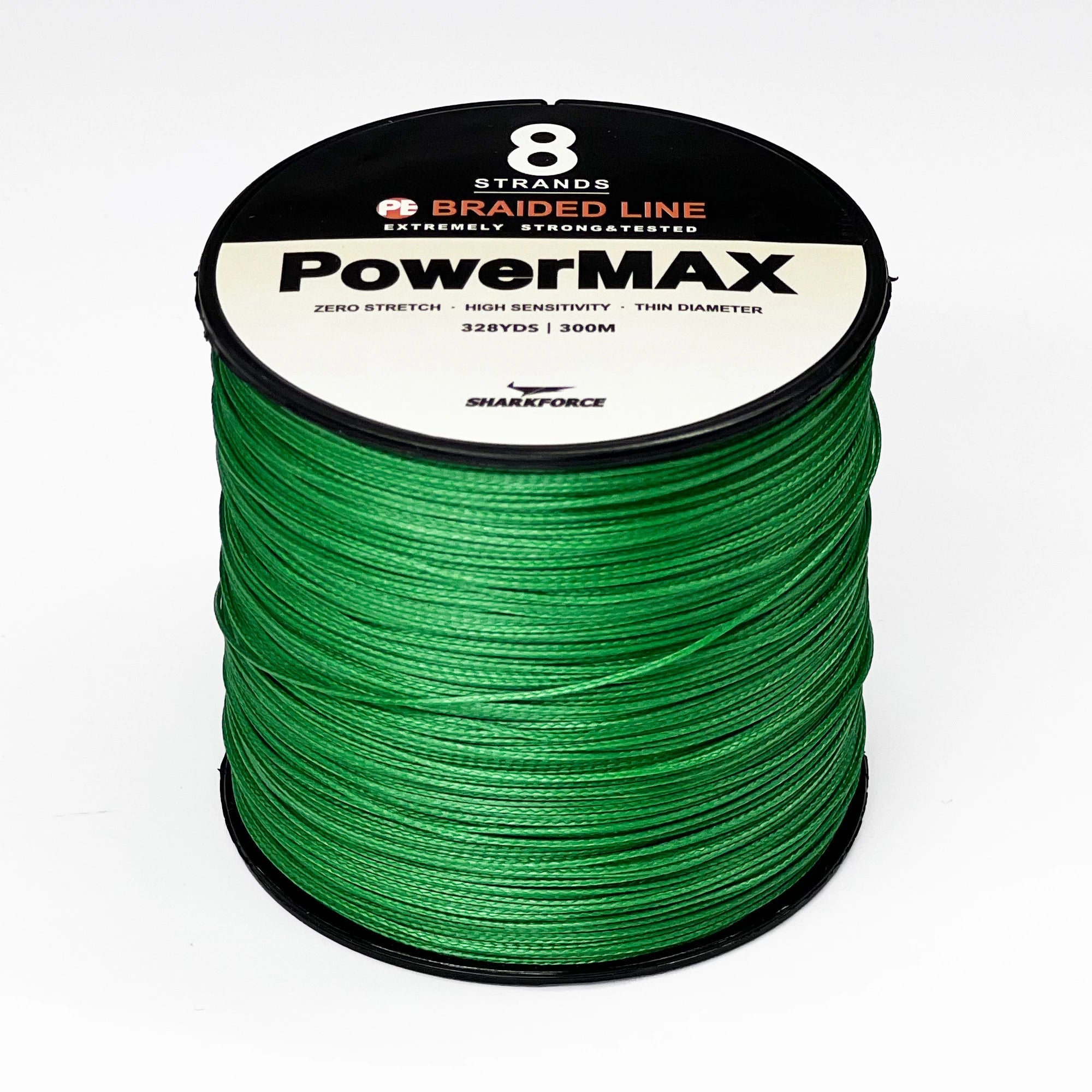 8 Strands Braided Fishing Line - 328yds 300m Abrasion Resistance Multifilament Line for Saltwater and Freshwater Fishing