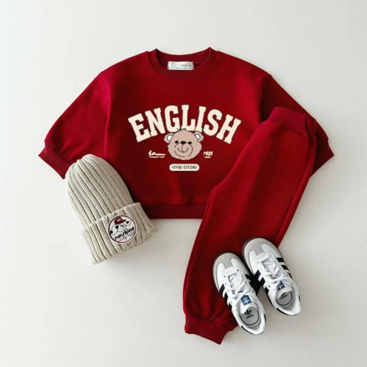 0-6 Age Children's Clothes Sweatshirt Set Korean Style Fashion Baby Long Sleeve Hoodie + Pants 2piece/set Kids Autumn Clothing