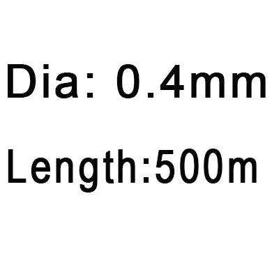 Monofilament Fishing Line 500m 13 lb.-396 lb. Nylon Mono Fishing Lines Super Strong Clear Fishing Leader Line for Saltwater