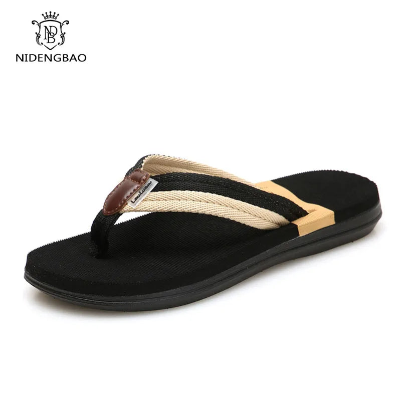 Comfortable Slippers Men Summer Flip Flops for Men Sandals Open Toe Slipper indoor & outdoor Flip-flops 36-45 Light Male Shoes