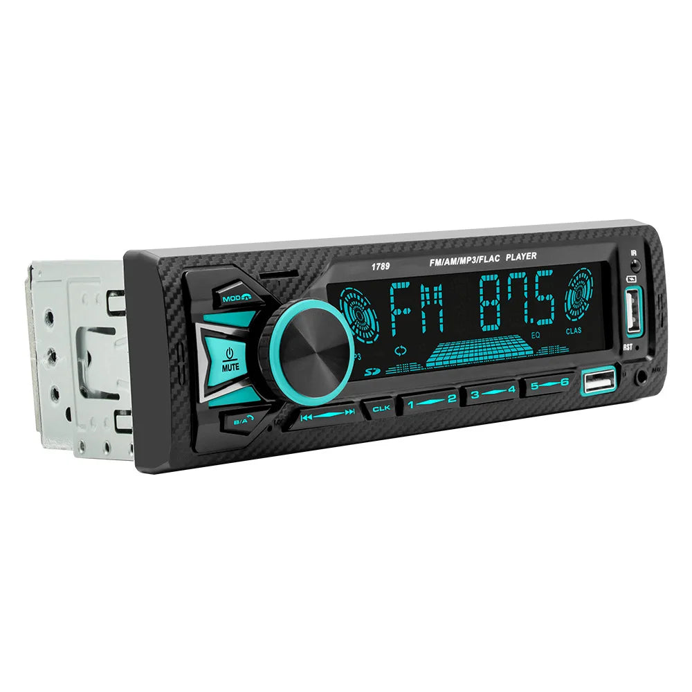 Car MP3 Player with BT Wireless FM Radio Dual USB Fast Charger TF/AUX Support And SWC Multimedia Stereo For All Vehicles