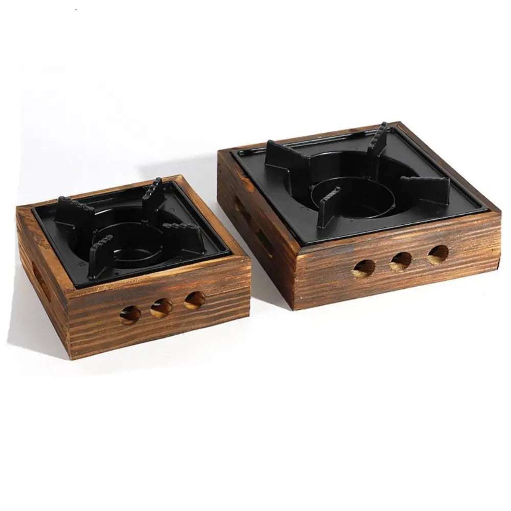 Commercial Wooden Cooking Grills Stove Square Portable Solid Stoves Multi-functional BBQ Cooking Furnace Outdoor