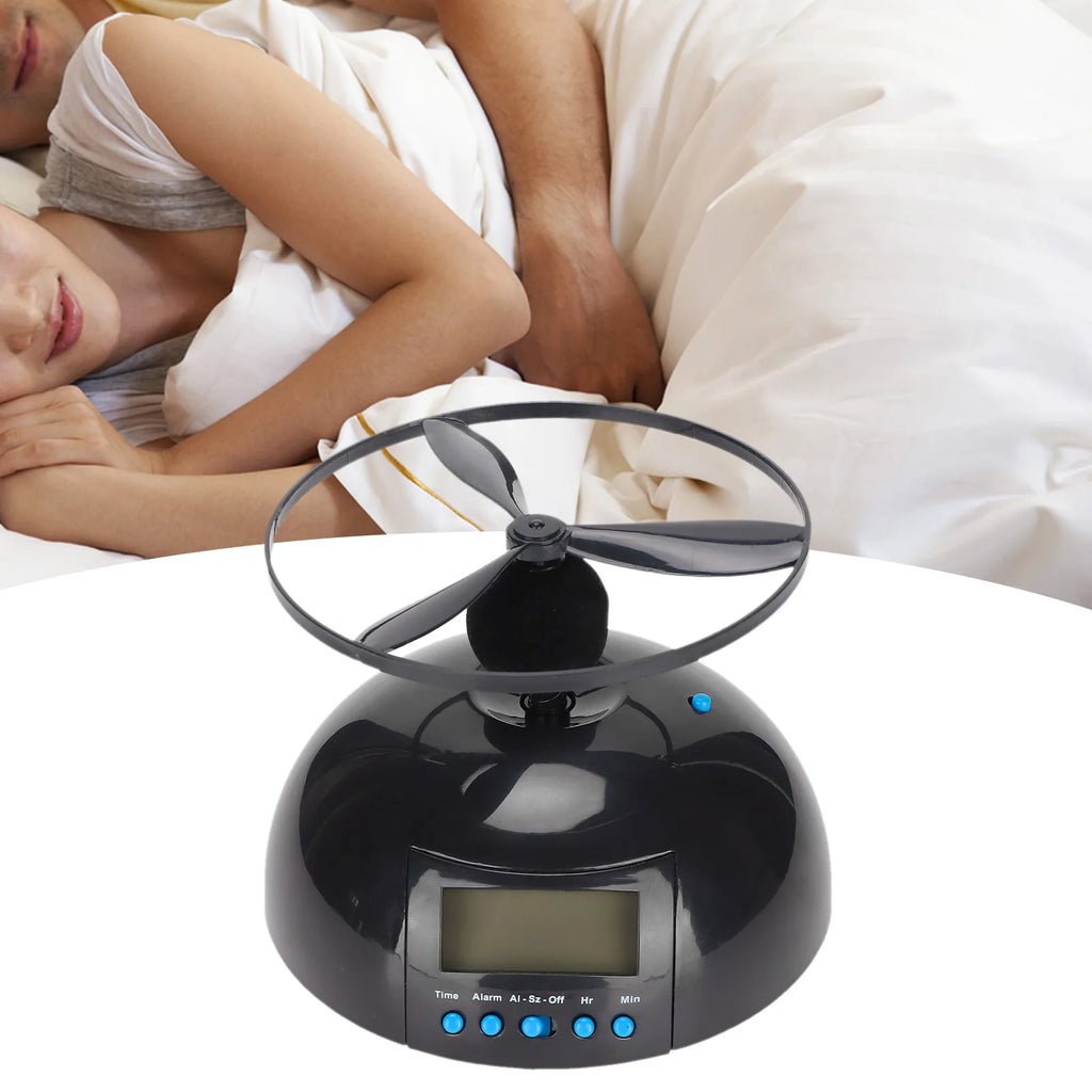 Electronic Clock Multipurpose Run Away Flying Alarm Clock for Bedroom Office Home School Bedside Clock