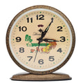 Mechanical Alarm Clock Retro Table Clock Metal Loud Volume Desktop Desk Clocks Bedroom Decor Living Room Chicken Pecking Rice