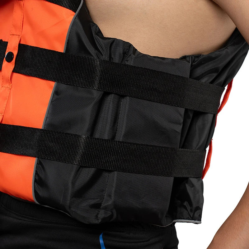 Life Jacket For Adults Children, Water Sports Safety Men Women Life Vests For Water Skiing Rafting Surfing Kayaking Lifeguard