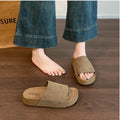 2026 new women's shoes for summer, versatile and fashionable. Soft soled, open toe beach sandals for outerwear