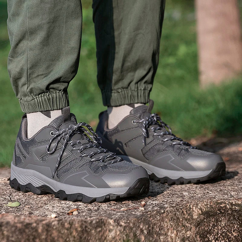 New Arrival Women Mens Hiking Shoes Breathable Lace Up Trekking Boots Male Cushioning Ourdoor Climbing Tourism Sneakers for Men