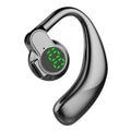 180°Wireless Headphone Bluetooth 5.4 Handsfree Noise Canceling Rotatable Sport Digital Display Earphones Single Ear Earhook