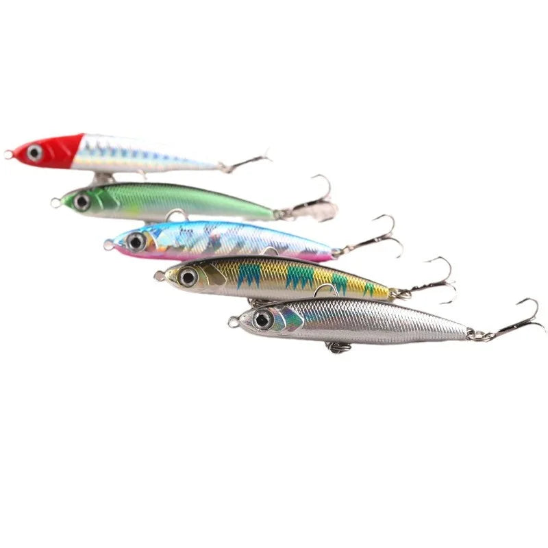 Micro Sinking Pencil Lure 3g 5g Mini Silver Fish Hard Bait All Depth Freshwater Saltwater Artificial Fishing Lure