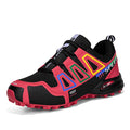 Men Hiking Shoes Waterproof Women Outdoor Trainers Lace-up Climbing Trekking Sneakers Mountain Walking Hunting Tactical Boots