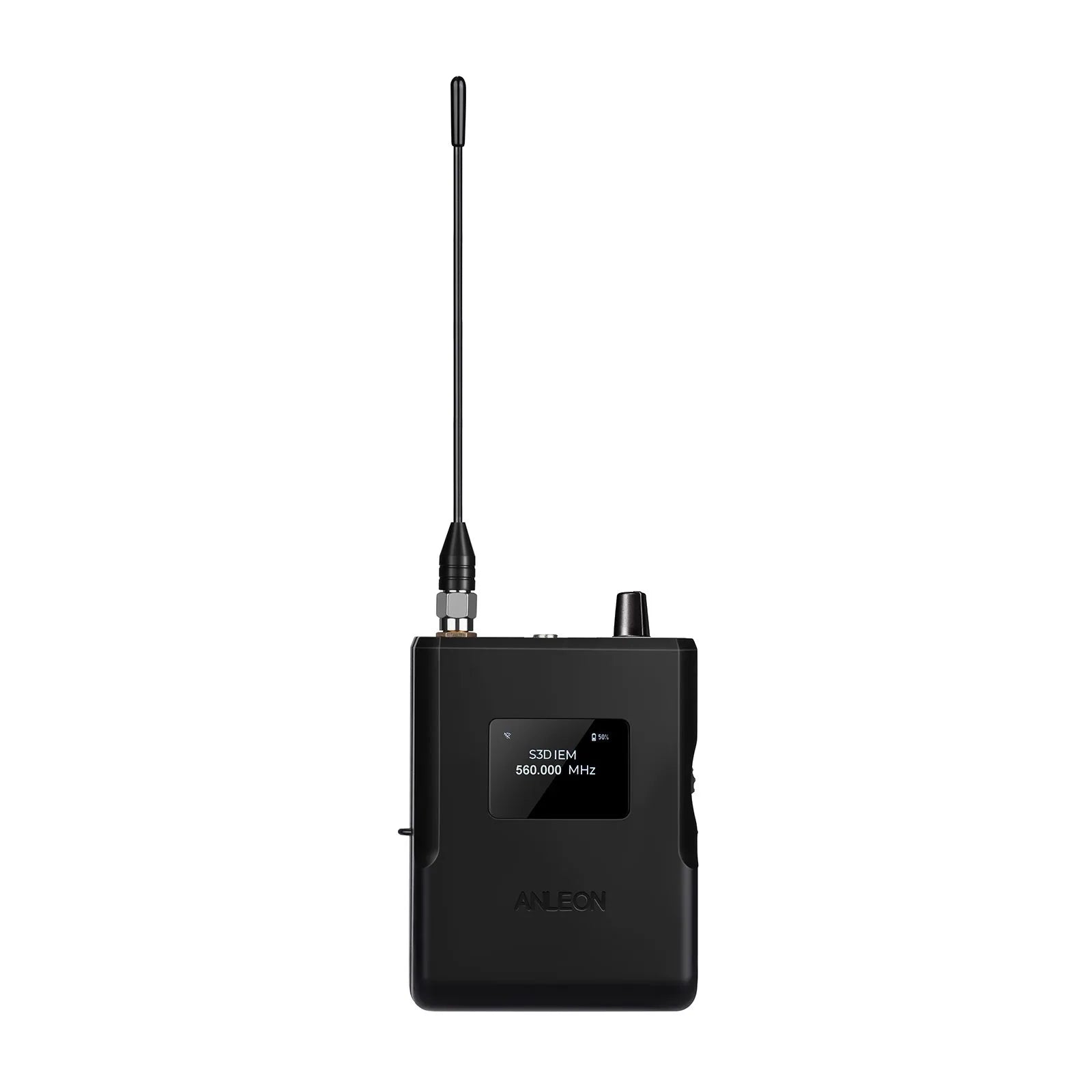 ANLEON S3D 560-596MHz/640-676MHz/863-865MHz Transmitter+Receiver Kit Stereo Wireless In-Ear Monitor System for Stage Performance