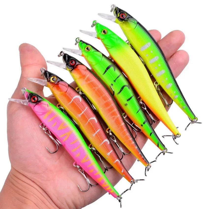 Fishing Lure Kit Fresh/Salt Water  Wobbler Set Crankbaits Isca Artificial Hard Bait Wobblers For Bass Fishing Goods Tackle
