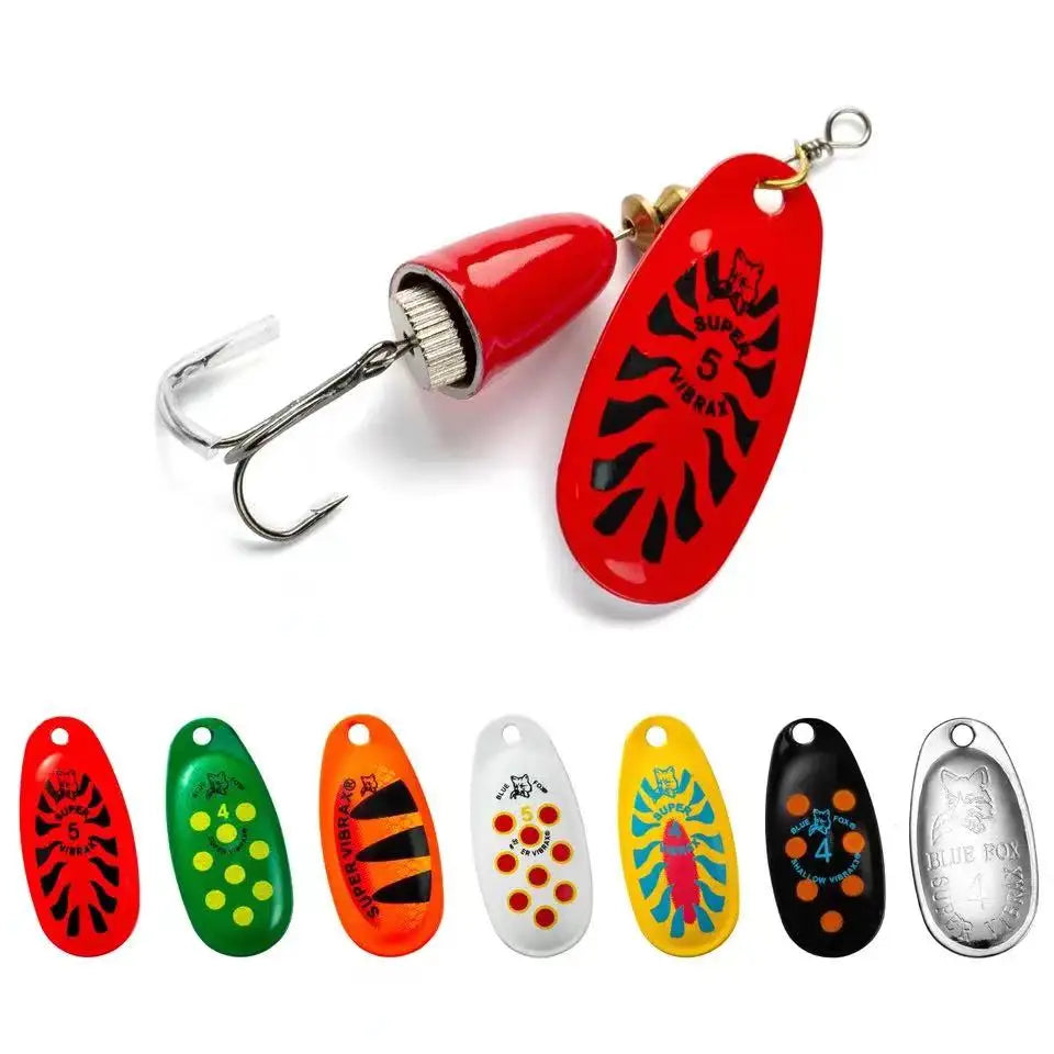 FT New Metal Fishing Lure 1#-5# 5g 6g 8g 10g 16g  Spinner Bait High Quality Hard Baits Treble Hook Fishing Tackle For Pike