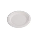 50PCS Disposable Paper Plates White Round Plates Cake Salad Dessert Party Picnic Home Kitchen Restaurant Dishes Daily Use