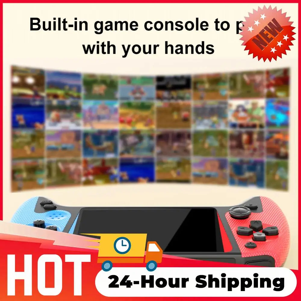Retro Handheld Video Game Arcade Console 3.5inch LCD Screen Built-in 500 Games Portable Game Player TV Connect Nostalgic Console