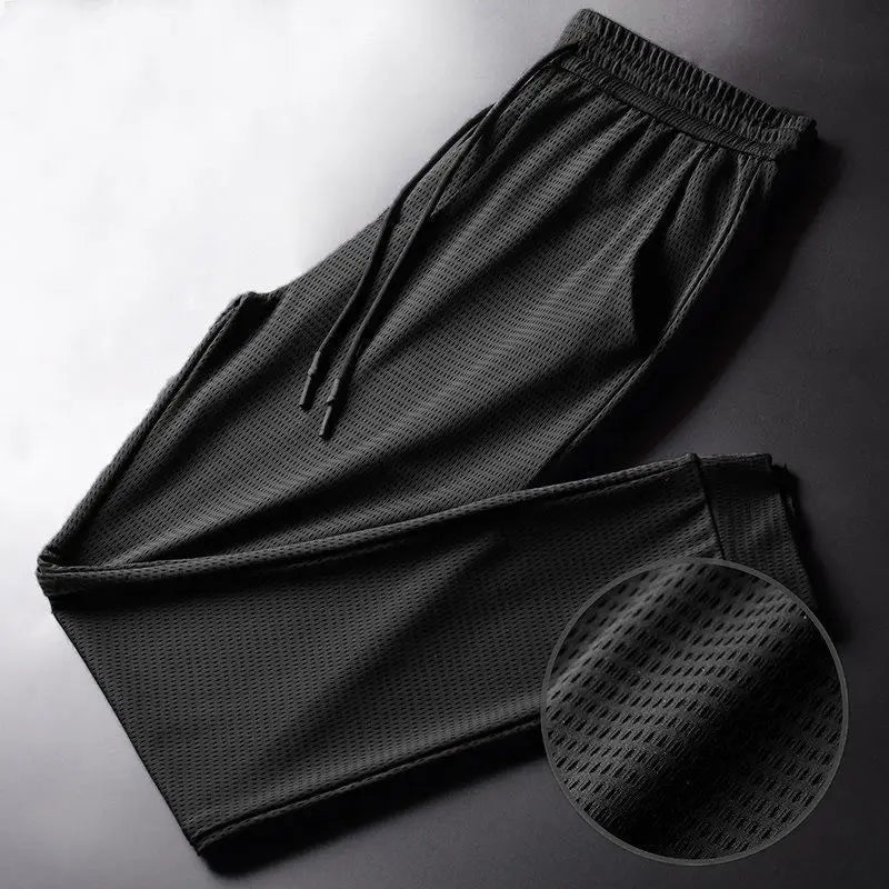 Summer Fishing Pants Outdoor Green Fishing Trousers feather Mesh Quick Dry Sport Thin Breathable Fishing Clothes Men Casual