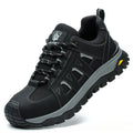 Men's Safety Boots Work Protective Shoes Anti-smash Anti-puncture Men Boots Outdoor Sneakers Non-slip Lace-up Steel Toe Shoes