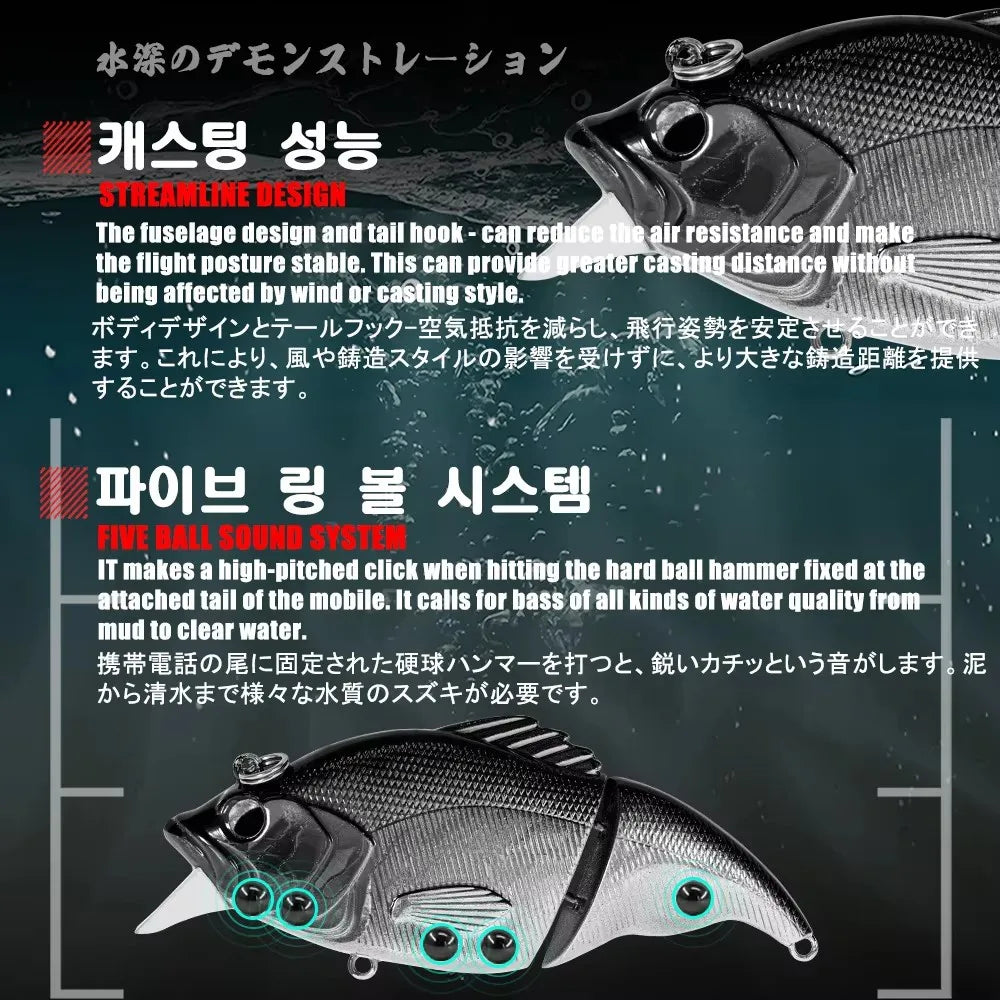 2023 Swimbaits Sinking Fishing Lures Tackle Accessories Wobblers Baits For Sea Fishing Goods 13g 75mm Isca Artificiall Equipment