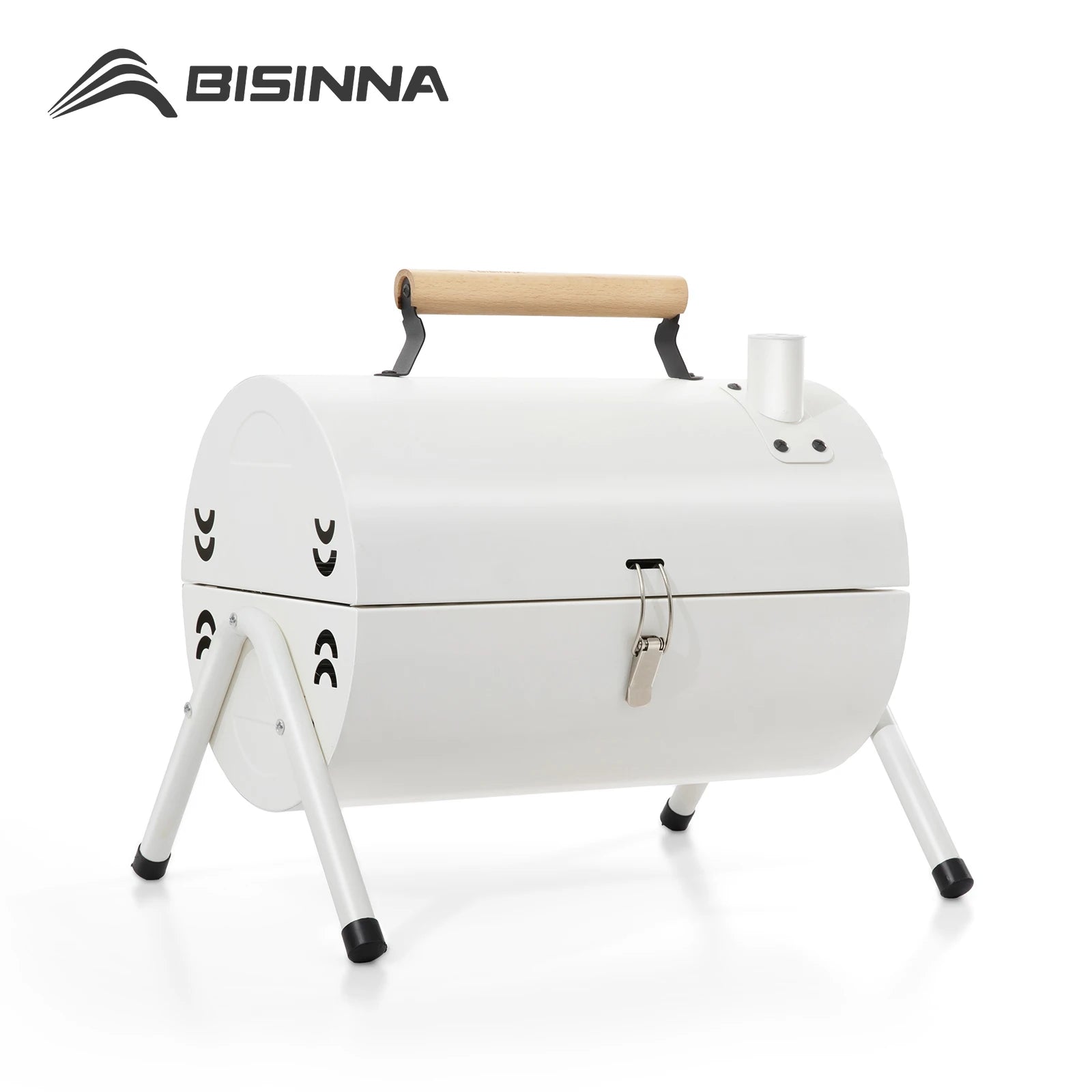 BISINNA Outdoor Multifunctional Portable Barbeque Stove Camping BBQ Charcoal Grill With Dual Side Camping Supplies