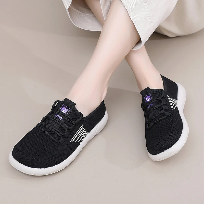 2025 new women's casual shoes soft sole breathable comfortable simple versatile anti-slip wear-resistant outdoor casual