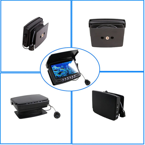 4.3 Inch Underwater 15/30M Fishing Camera DVR Take Photo and Video Fish Finder