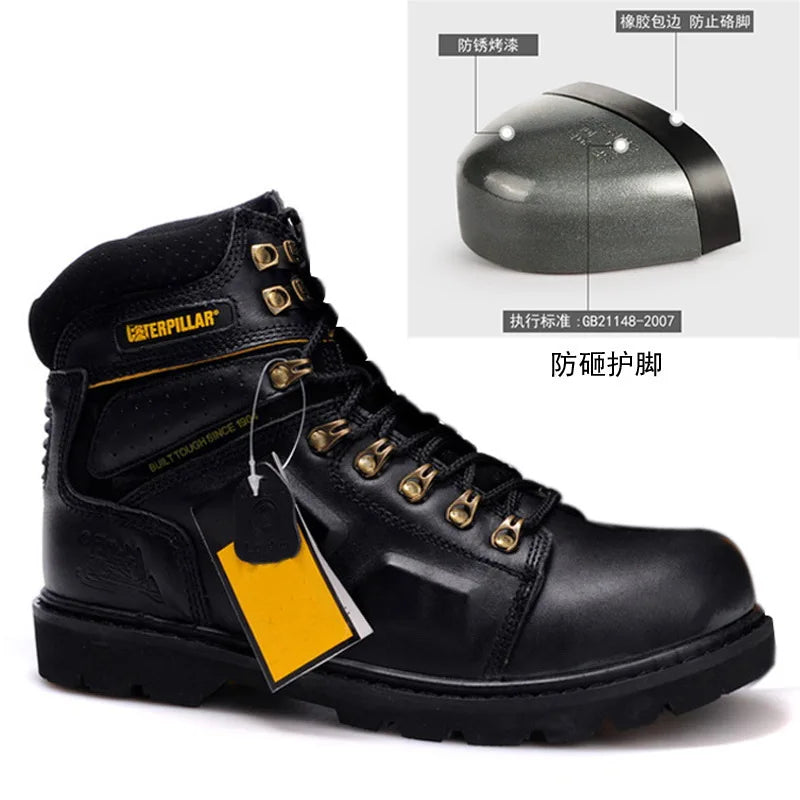 Hot Selling Men's And Women's Motorcycle Boots, Genuine Leather Couple's Workwear Boots, Outdoor Hiking Boots, Hiking Boot
