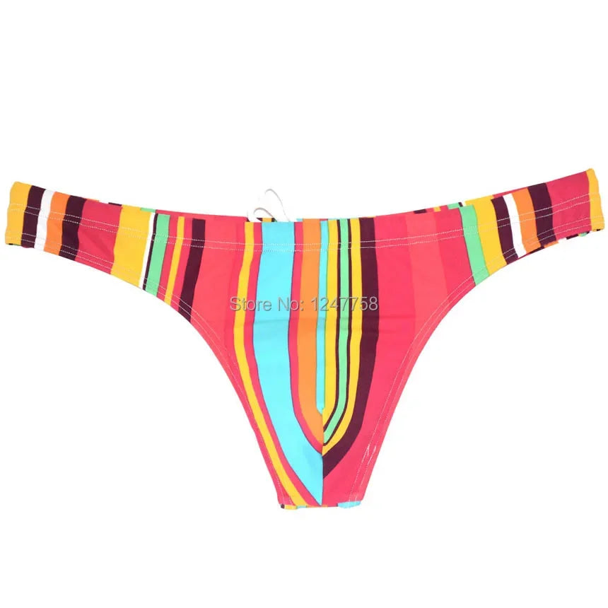 Swimwear Sexy Mens Swim Briefs Men's Shorts Low Waist Swimsuits Underwear Sports Bathing Suit Beachwear Bikini