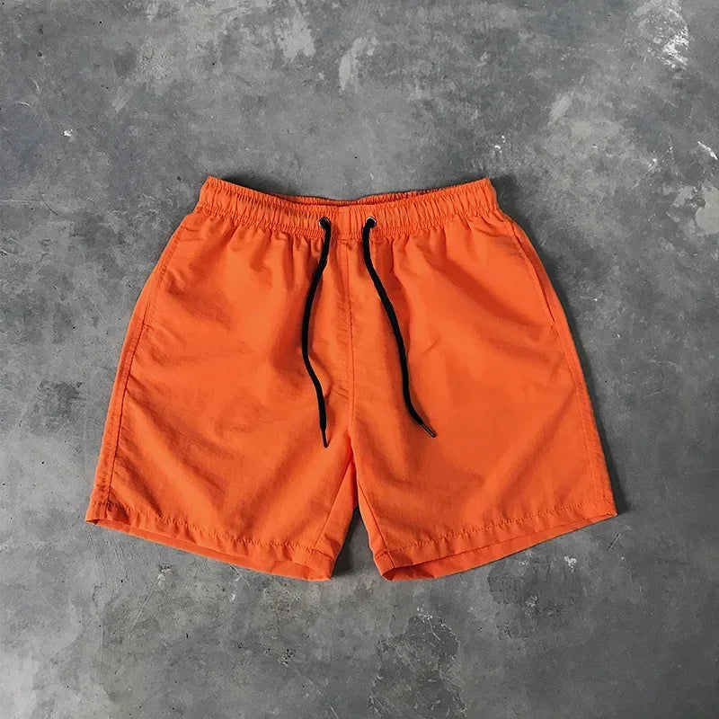 2025 Summer Men's Swimwear Swim Shorts Trunks Beach Board Shorts Swimming Pants Mens Running Sports Surffing Shorts Male M-5XL
