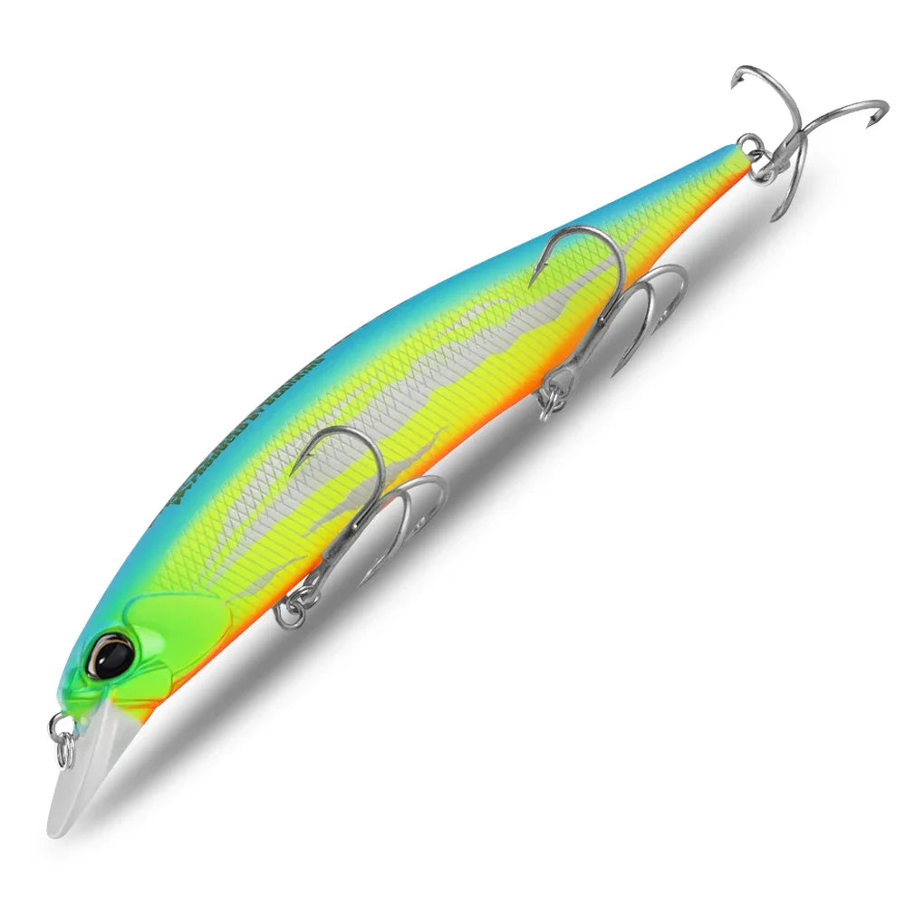 BEARKING 12cm 18g hot model fishing lures hard bait 10color for choose minnow quality professional minnow depth1-1.8m