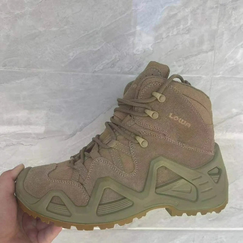 2026 Luxury Brand Hiking Shoes Men Top Quality Outdoor Boots Mens Anti-Slippery Mountain Shoes Man Designer Trekking Shoe