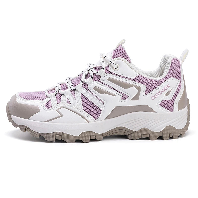 New Arrival Women Mens Hiking Shoes Breathable Lace Up Trekking Boots Male Cushioning Ourdoor Climbing Tourism Sneakers for Men