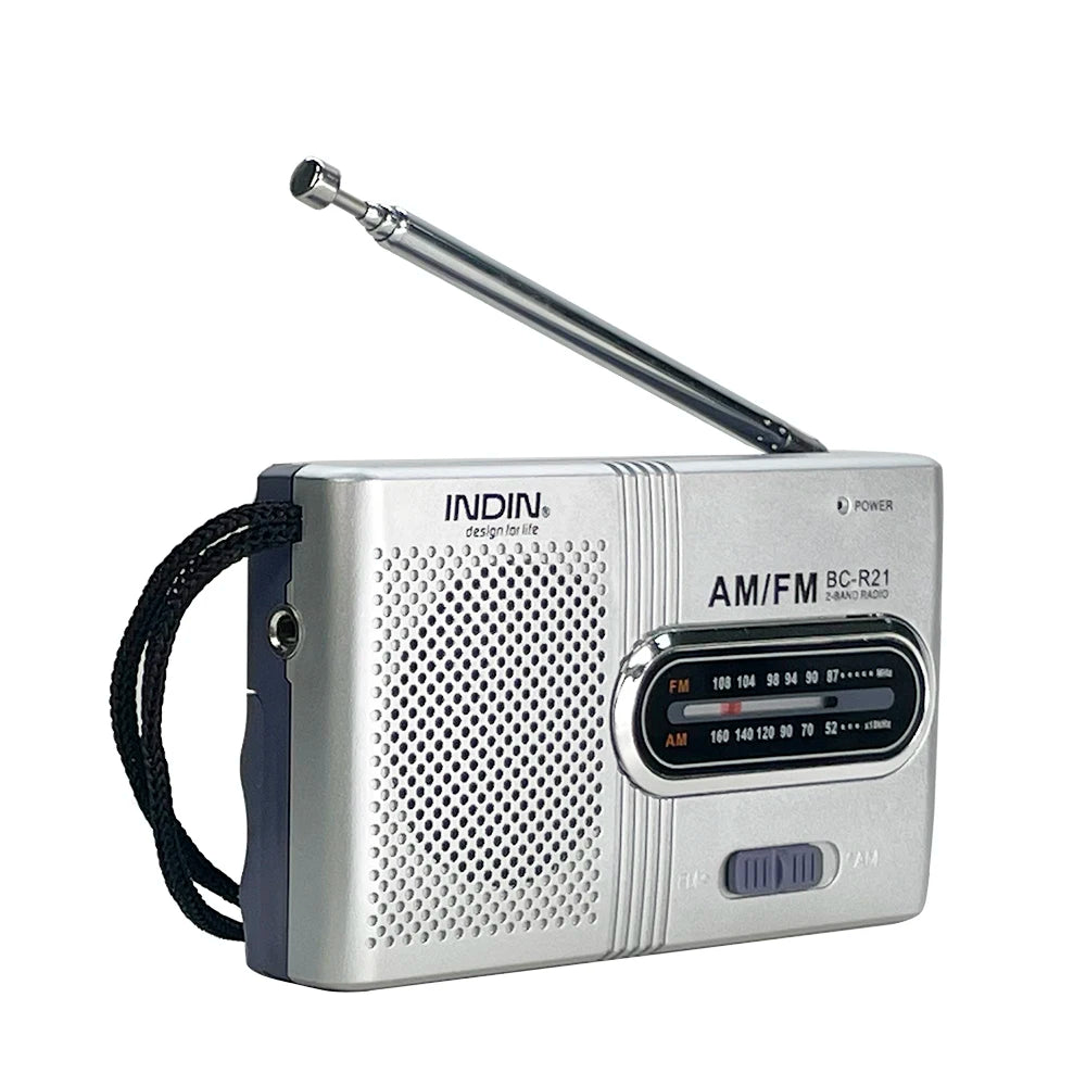 Portable Radio AM FM Transistor Radio with Loud Speaker, Ideal Gift for famlily Suitable for  Indoor, Outdoor and Emergency