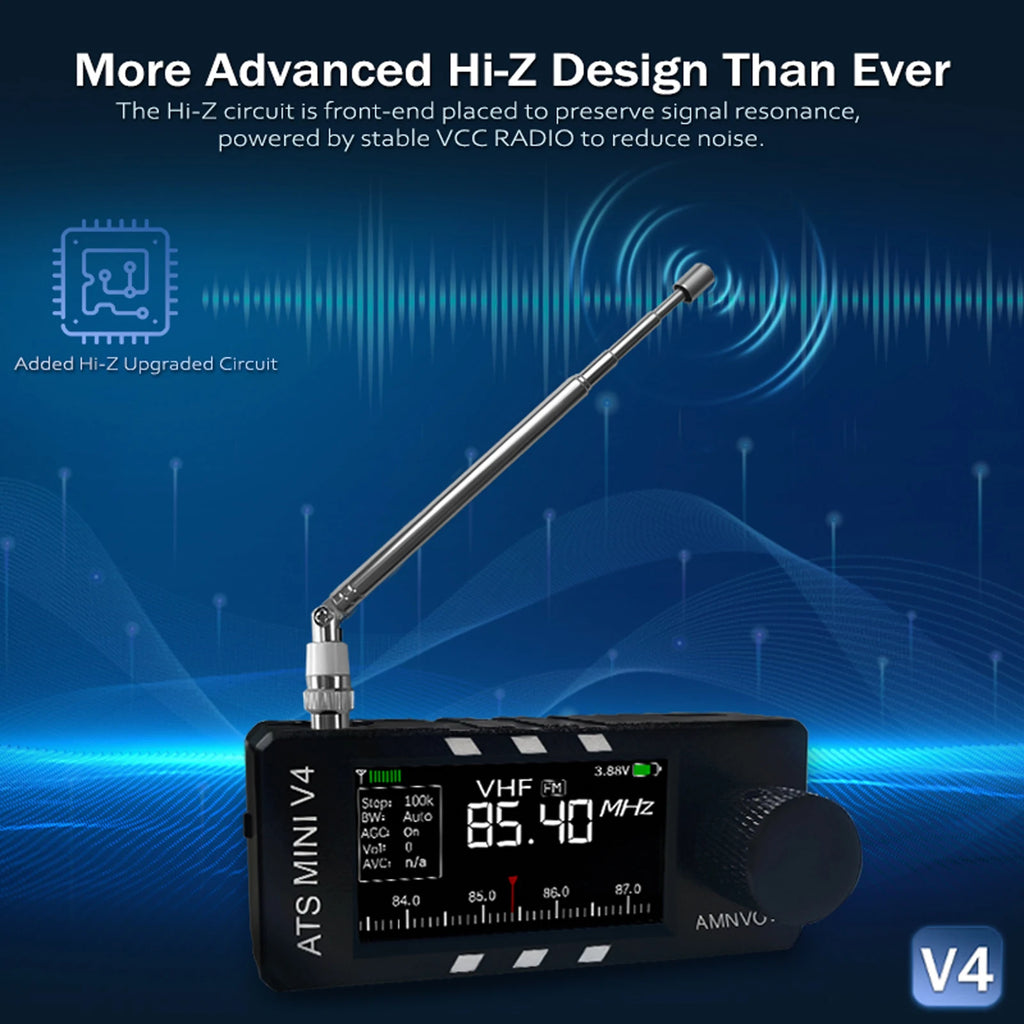 Portable AM FM Radio Receiver with Headphone Amplifier LSB USB Transistor Pocket Radios for Walking Hiking Camping