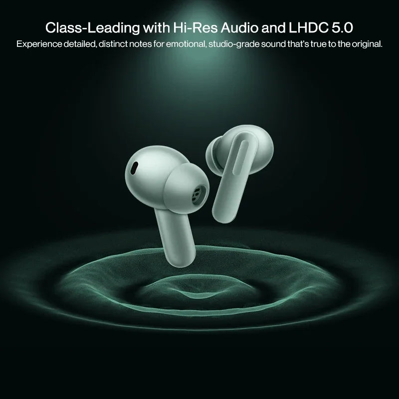 OnePlus Buds 4 Earphones Global Version 55dB ANC AI Call Noise Cancelling Portable Earbuds LHDC 5.0 Wireless Bluetooth 5.4