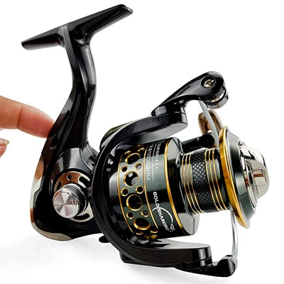 Lightweight Spinning Reel 2000 3000 4000 5000 6000 7000 Coil 5.2:1 Lure Fishing Reels Tackle for Trout Peche Bass Pike Zander