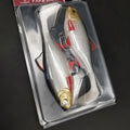 ANFS 2pcs Soft Fishing Kit 3D 14cm/5.5Inch Artificial Bait Shad Pike Perch Zander Catfish Fishing Tackle Isca Artificial