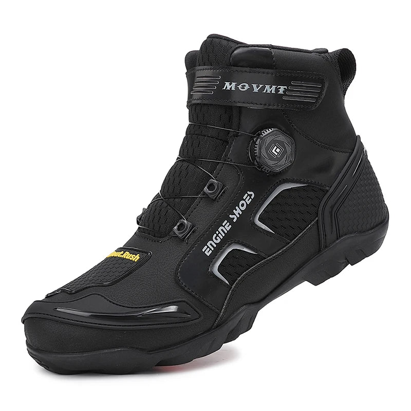 Motorcycle Boots Men Motor Motorbike Riding Shoes Anti-fall Motorcycle Shoes Motocross Off-Road Racing Boots