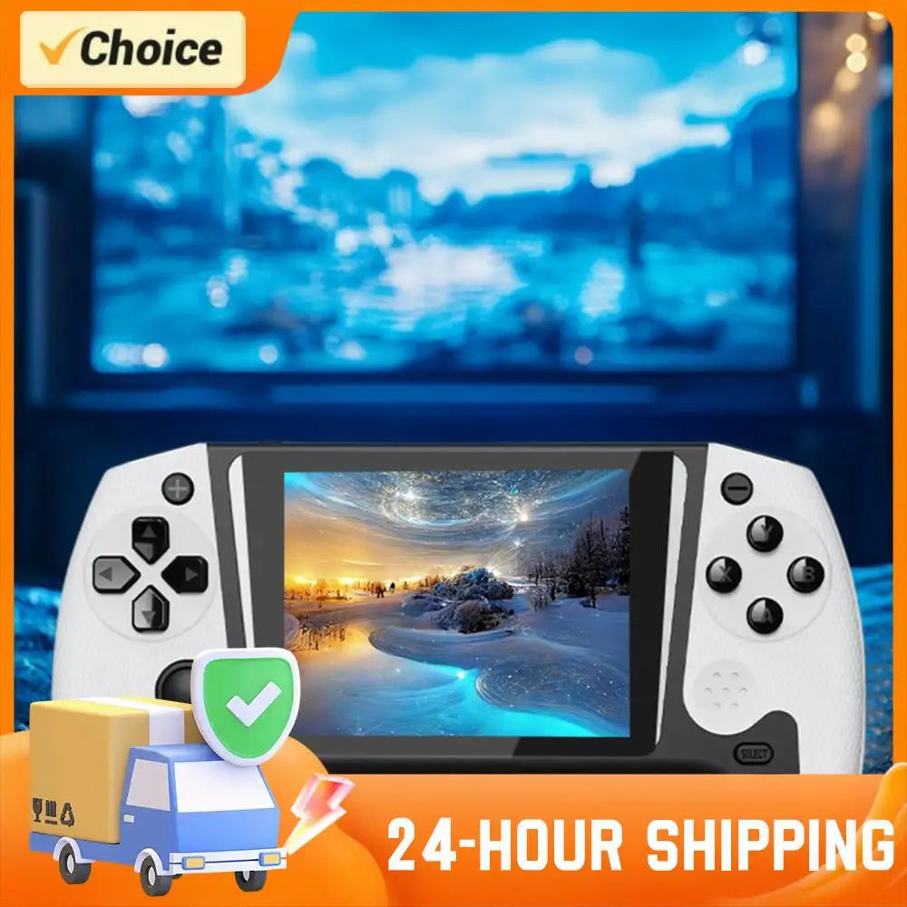Retro Handheld Video Game Arcade Console 3.5inch LCD Screen Built-in 500 Games Portable Game Player TV Connect Nostalgic Console