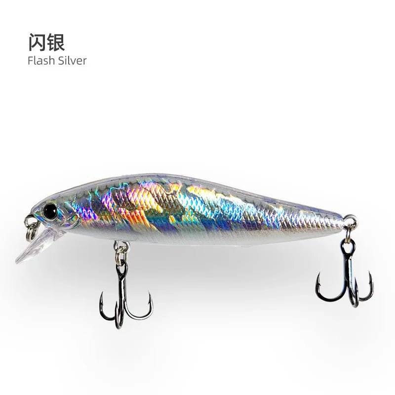 New Fishing Lure 4g 7g 10g MINNOW Bass Pike Artificial Hard Bait Sinking Crankbait Wobblers Quality Professional Depth1-1.5m