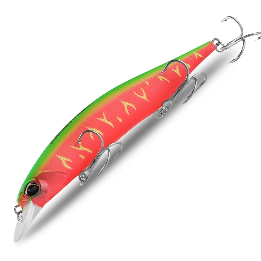 BEARKING 12cm 18g hot model fishing lures hard bait 10color for choose minnow quality professional minnow depth1-1.8m