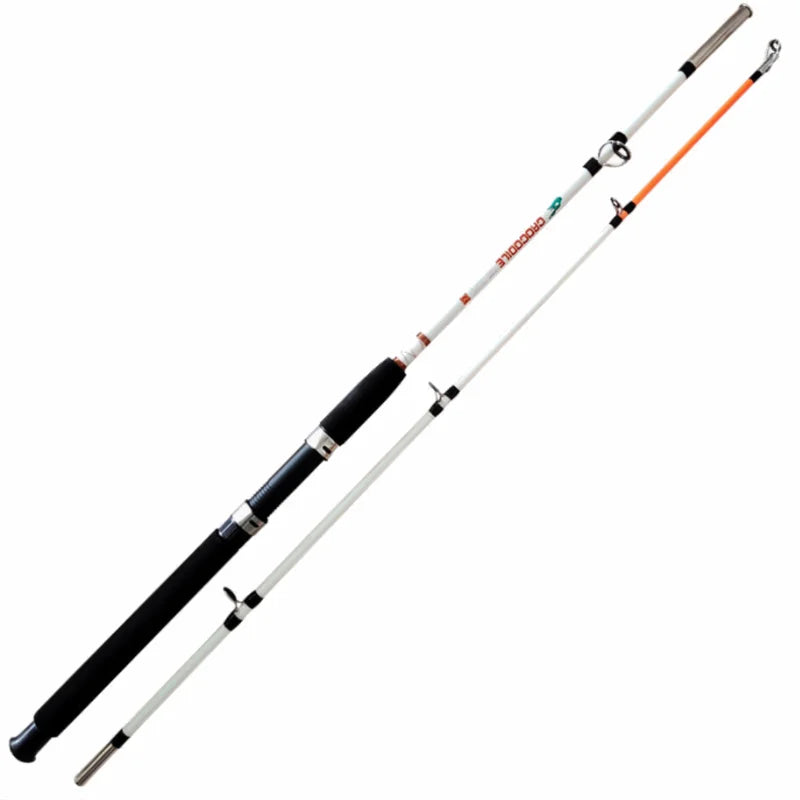 ZZ37 2.4m 2.7m 10Kgs Maogan Solid Glassfiber Fishing Rod Tip Diameter 4mm or 6mm Bait 100-500g