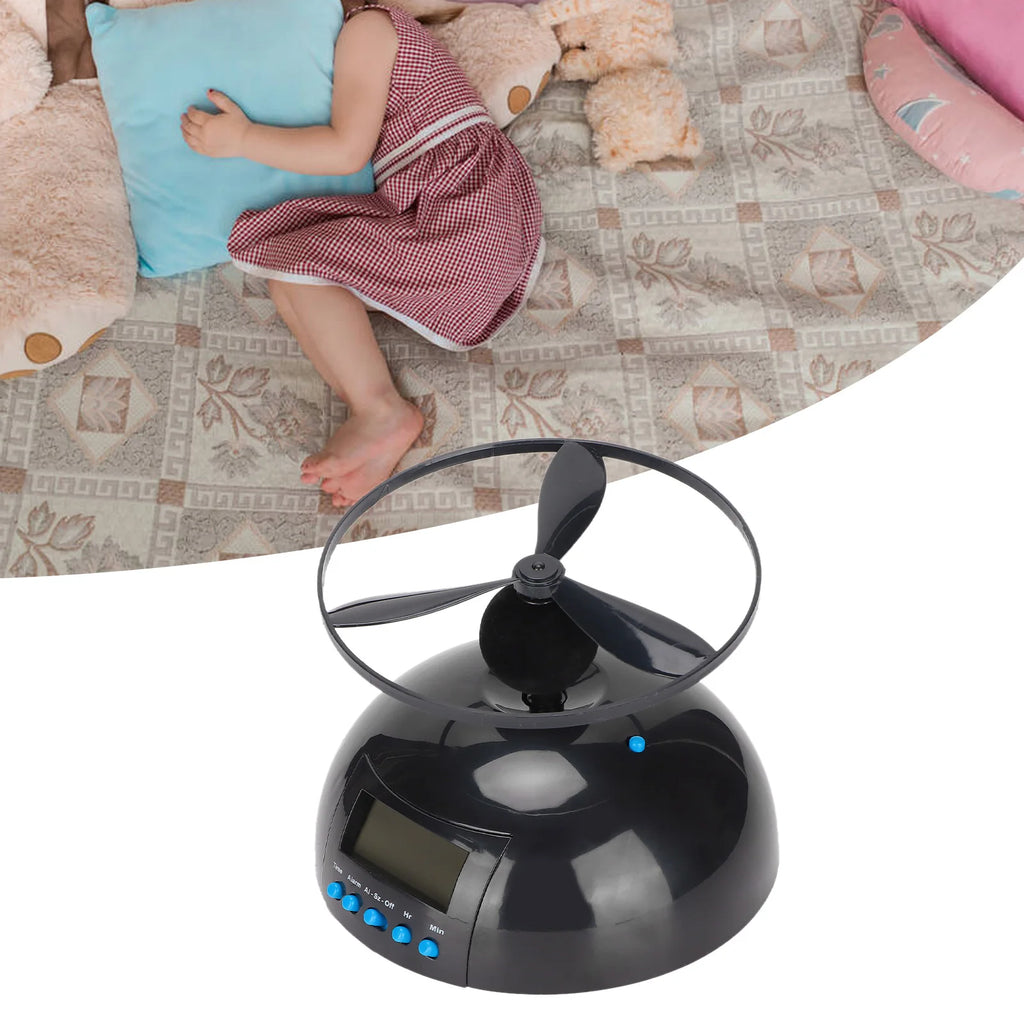 Electronic Clock Multipurpose Run Away Flying Alarm Clock for Bedroom Office Home School Bedside Clock