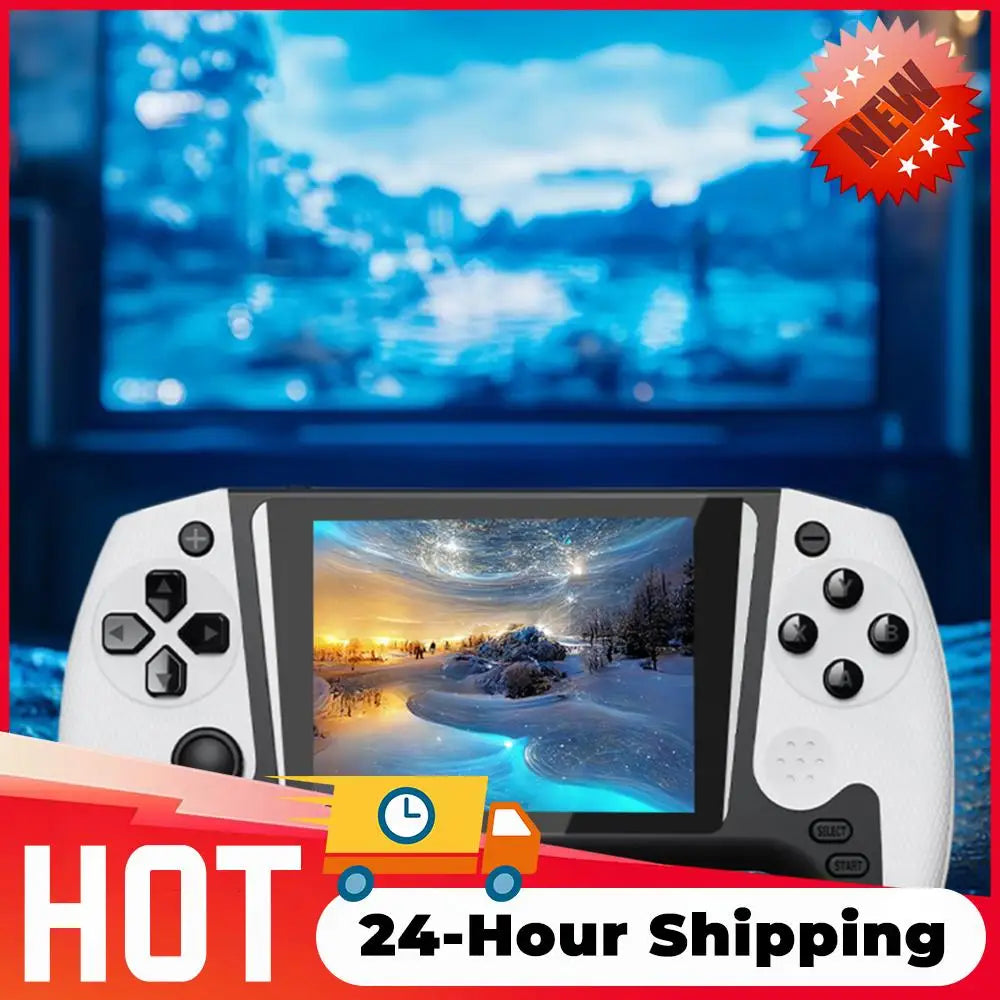 Retro Handheld Video Game Arcade Console 3.5inch LCD Screen Built-in 500 Games Portable Game Player TV Connect Nostalgic Console