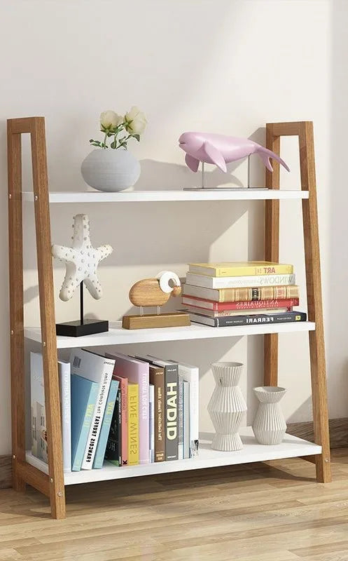 Home Furniture Bookshelves Modern Design Wooden Metal Bookcases  Room Design