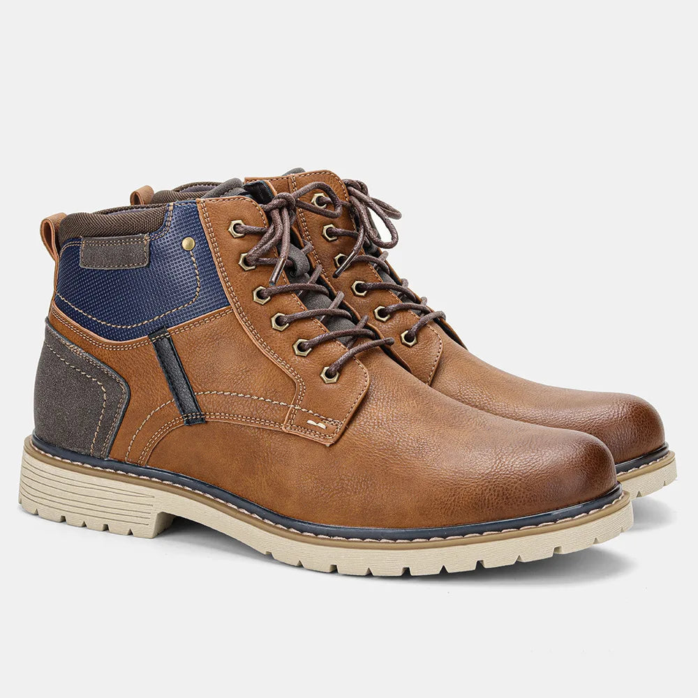 Men's Boots Retro Brushed Ankle Boots Men's Shoes Large Autumn and Winter Men's Boots Walking Shoes Women 2023 Shoes for Men