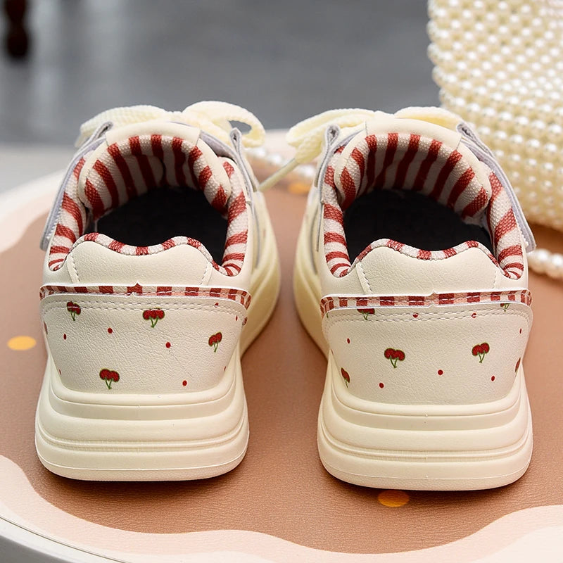 Girls' shoes 2026 Spring and Autumn new children's shoes, children's board shoes, versatile white shoes, anti slip single shoes,